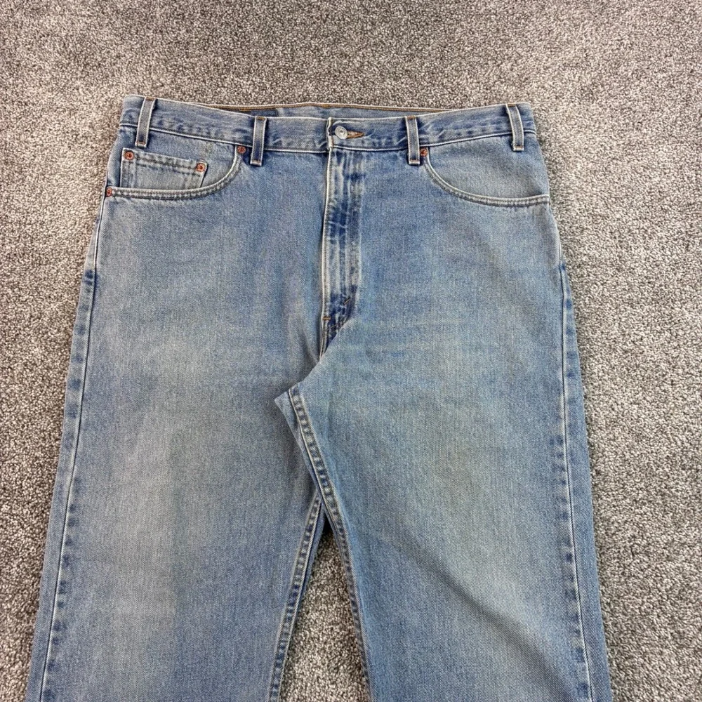 Vintage Levi's 505 Jeans Mens 36x32 Blue Denim Straight Leg Denim USA Made